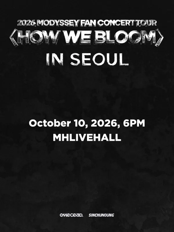 MODYSSEY FAN CONCERT TOUR IN SEOUL 공식 포스터