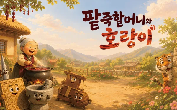 팥죽할머니와 호랑이 [광주] 공식 포스터