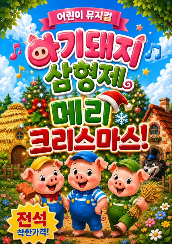 아기돼지 삼형제 [충주] 공식 포스터