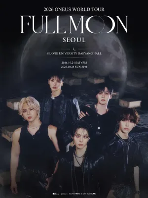 ONEUS WORLD TOUR: FULL MOON [서울] 공식 포스터