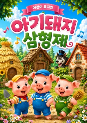 아기돼지 삼형제 [광주] 공식 포스터