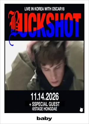 baby selects, Buckshot Live in Seoul 공식 포스터