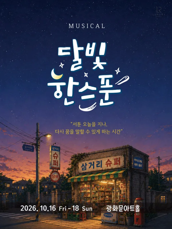 달빛, 한스푼 [대학로] 공식 포스터