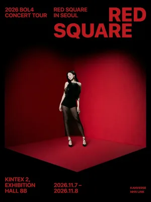 BOL4 CONCERT TOUR: Red Square 공식 포스터