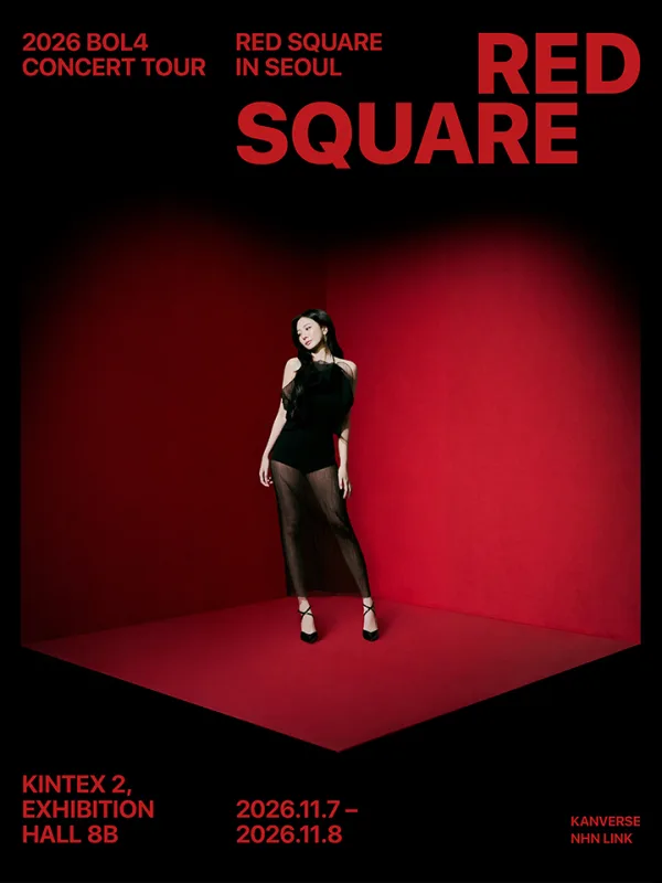 BOL4 CONCERT TOUR: Red Square 공식 포스터