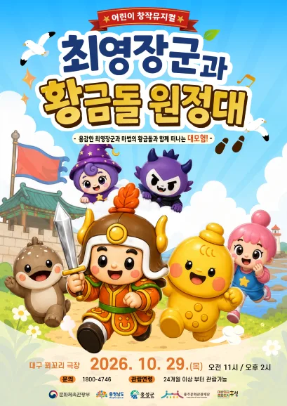 최영장군과 황금돌원정대 (14시) [대구] 공식 포스터