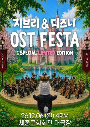 지브리 & 디즈니 영화음악 FESTA [서울] 공식 포스터