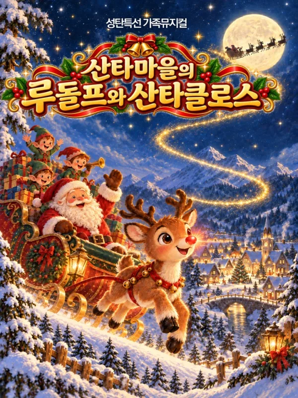 산타마을의 루돌프와 산타클로스 [부산] 공식 포스터