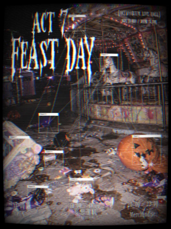 망상유희 주최 공연, ACT 7: FEAST DAY 공식 포스터