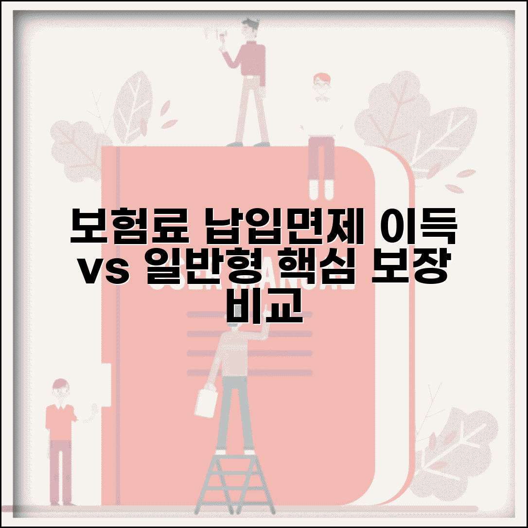 보험료 납입면제형 상품 특징 | 일반형과 비교 | 보험료 차이 | 보장 확대 | 선택 포인트