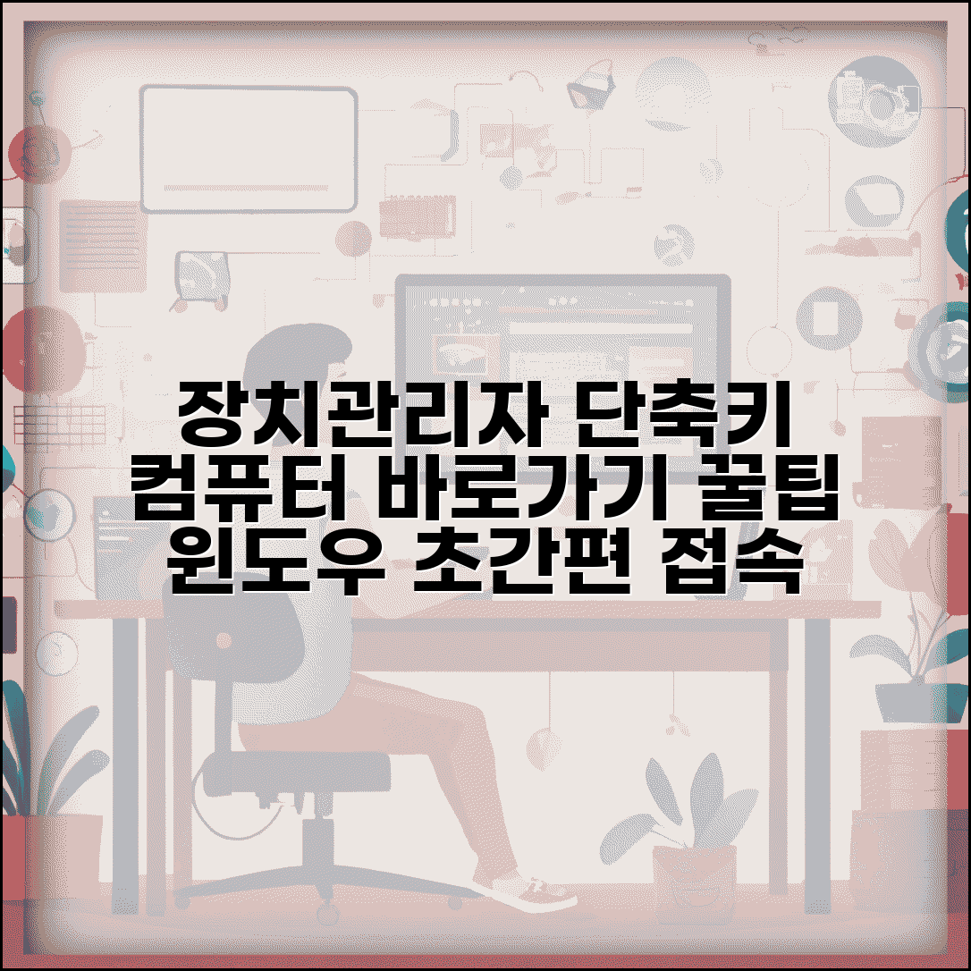 윈도우 장치관리자 바로가기 | 컴퓨터 장치관리자 단축키 접속