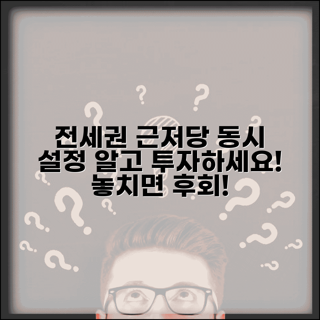 전세권부 근저당권설정 | 전세권과 근저당권 동시 설정