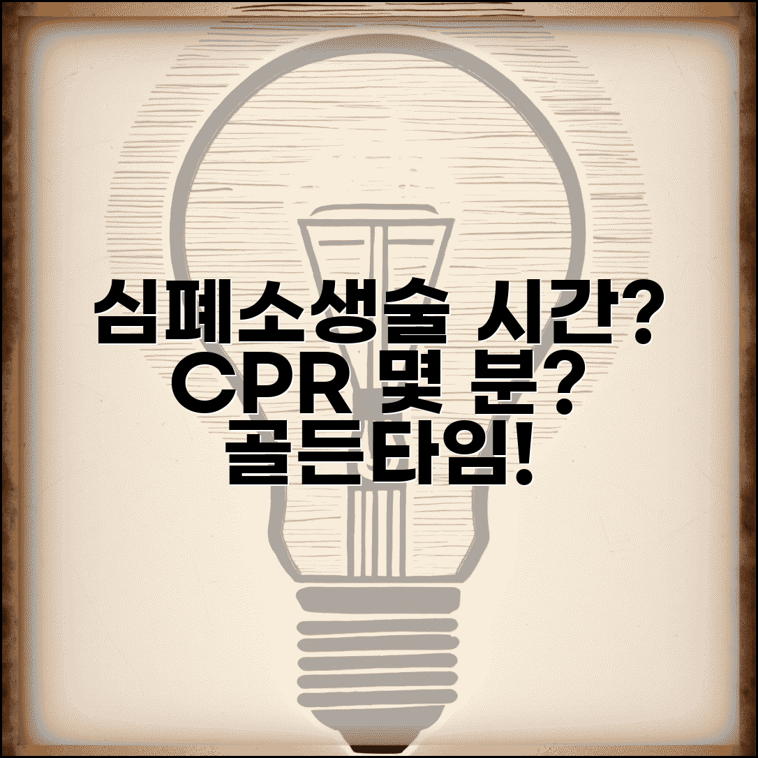 심폐소생술 시간 몇 분 해야 | CPR 시행 시간과 주기