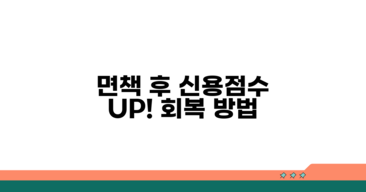 면책 후 신용점수 회복 단계