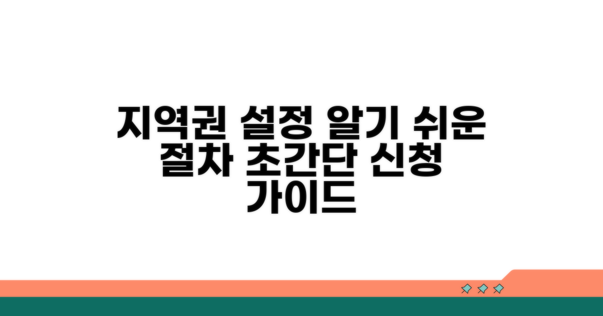 지역권 설정 신청 절차 상세 안내