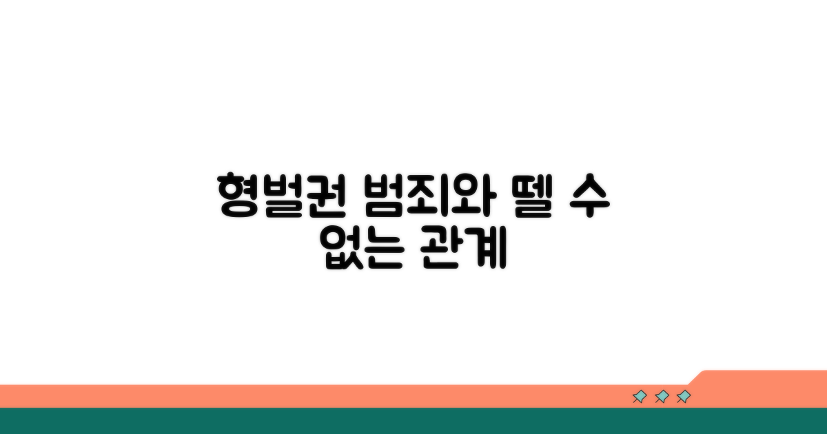 국가 형벌권: 범죄와 뗄 수 없는 관계
