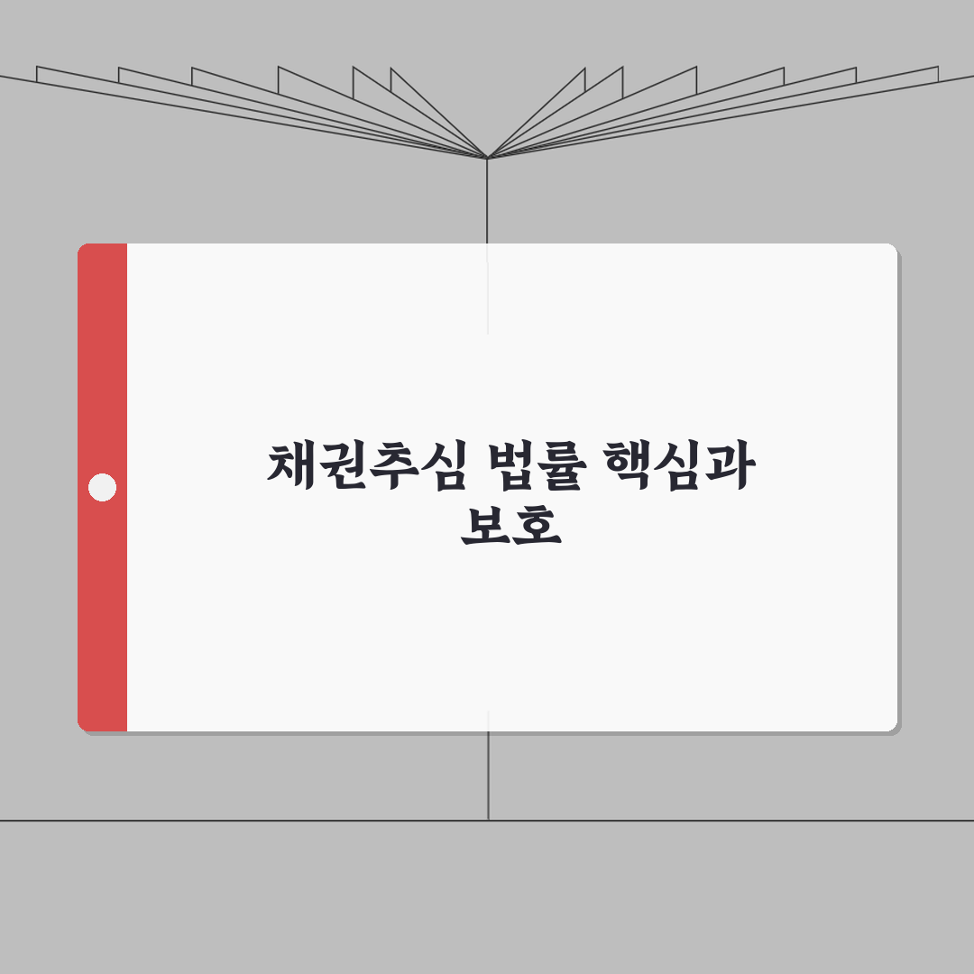채권추심법 핵심 이해: 불법 추심 7가지 판단 기준 및 채무자 보호 A to Z