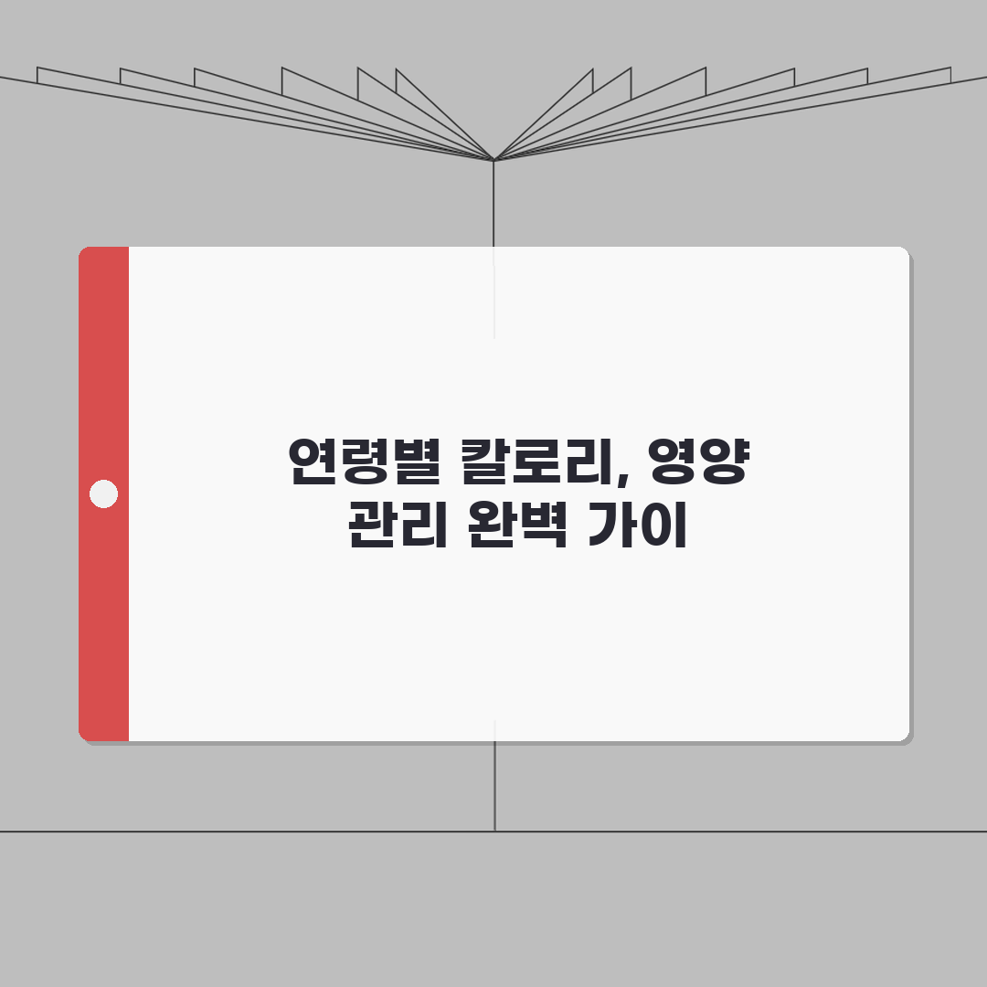 노인 연령별 칼로리 필요량표와 고령자 영양 관리 방법 완벽 가이드: 7가지 핵심 총정리