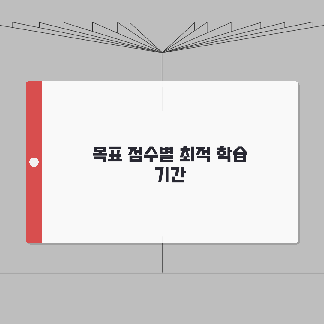 토익 목표 점수별 공부 기간 몇 개월 | 평균 학습 기간 심층분석: 5가지 구간별 전략