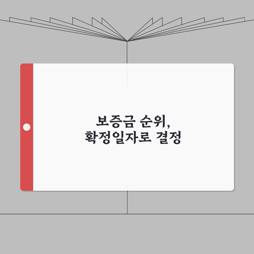 확정일자 우선순위 | 경매 보증금 순위 판단기준 완벽가이드: 5가지 핵심 원칙