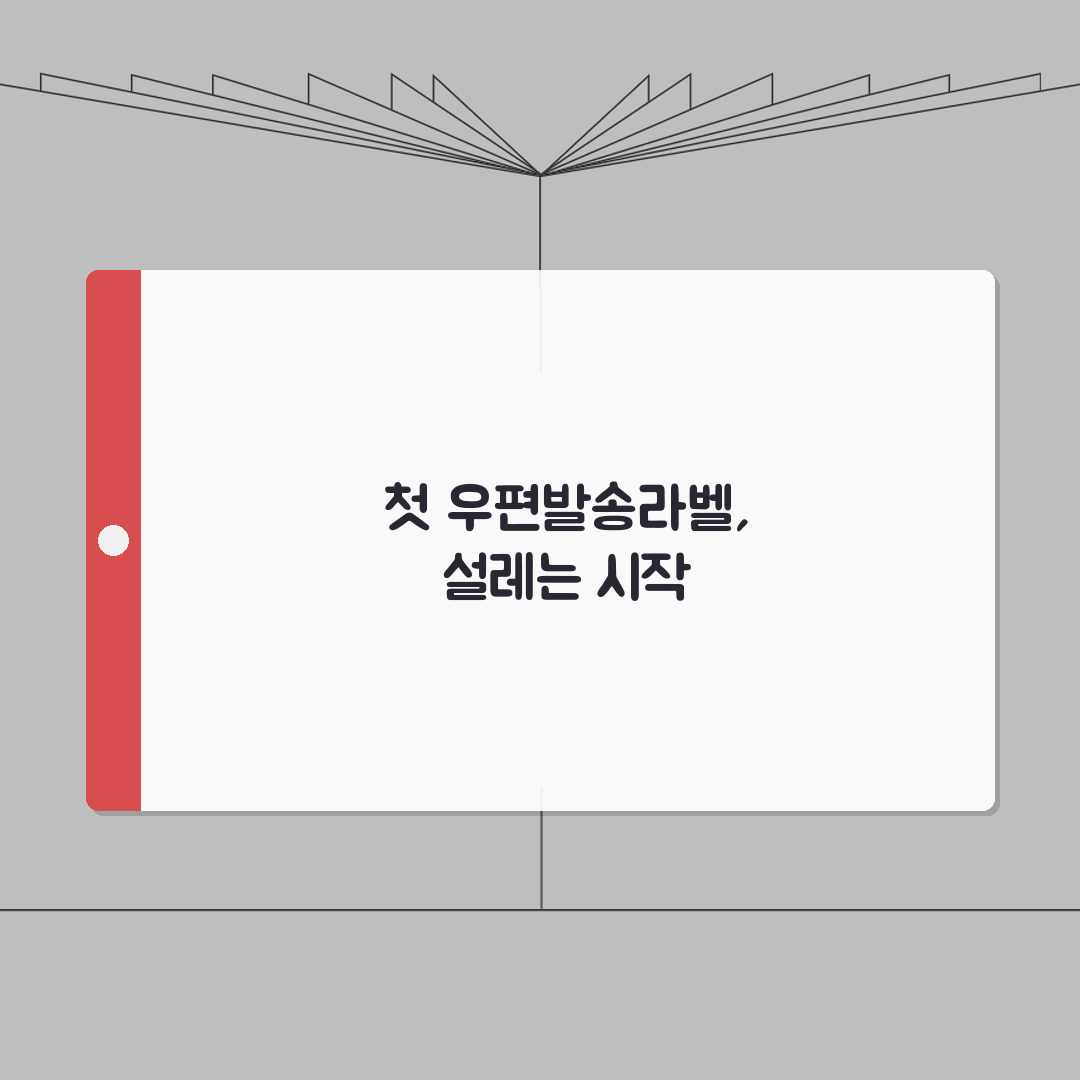 우편발송라벨 제작 가이드 | 배송 효율성 높이는 라벨 규격 및 디자인 팁 직접 해봤어요