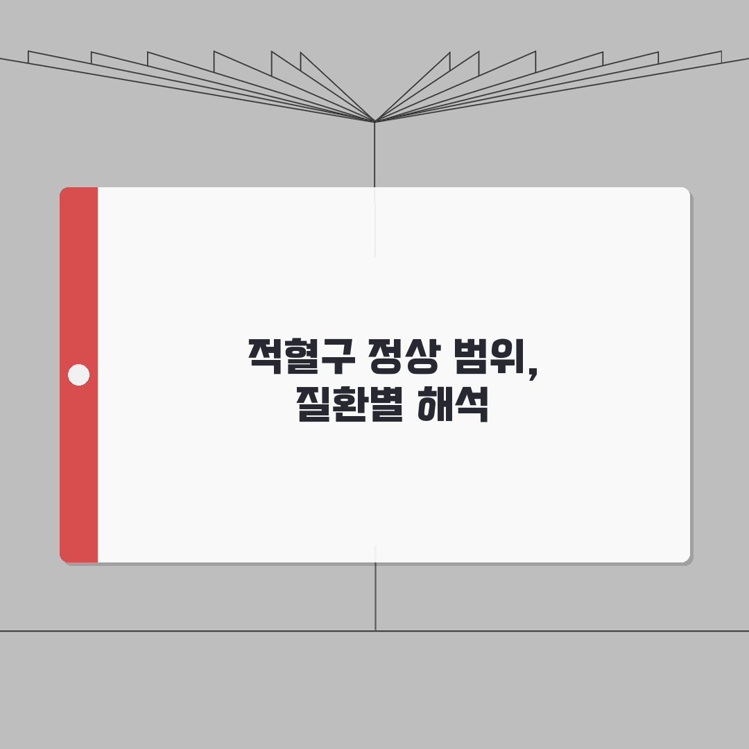 적혈구 수치 정상범위 완벽가이드 | RBC 수치 낮으면 높으면 빈혈 적혈구증 총정리